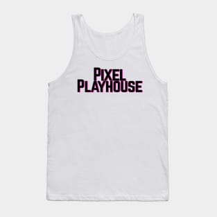 Pixel Playhouse Black Logo Tank Top